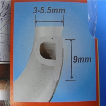 白色门窗密封条隔音条塑钢窗户柜子缝防撞防尘防风自粘型P