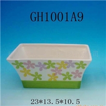 陶瓷花盆，花园盆景