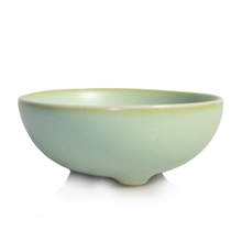 正品汝窑茶杯天青釉开片汝瓷功夫品茗杯单杯/杯子/品杯批发