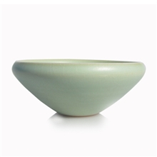 正品汝窑开片釉汝瓷蝉翼纹茶杯/水杯/品茗杯/主人杯/个人杯批发