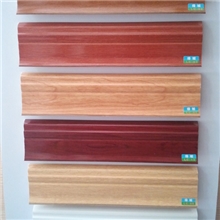 供应--装潢装饰塑料高聚木高分子F系列踢脚线