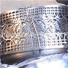 存希工艺441#铁皮工艺花边宽140毛胚厂家直销