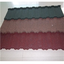 【专业打造】诺森型瓦彩石金属瓦经久耐用屋面装饰彩钢瓦