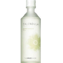 正品TheFaceShopthefaceshop金盏花爽肤水收毛孔淡化色斑