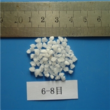 厂家供应矿产供应石英砂石英沙6-8目精制石英砂货真价实
