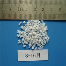 厂家直销矿产品石英砂石英粉8-16目石英砂滤料优良品质