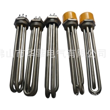 厂家生产供应法兰式螺纹式不锈钢电热管、发热管