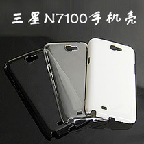 手机素材壳三星N7100NOTE2透明彩色手机壳通用手机壳贴钻手机壳