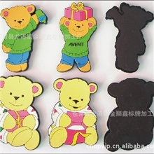 低价直销供应pvc橡胶冰箱贴，做工精细，外观精美，款式众多