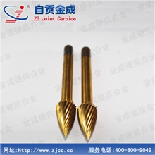 国标A类硬质合金旋转锉，G型滚磨刀，金色涂层！