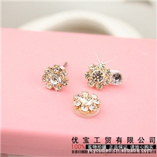 批发苹果按键贴iPhone5耳机塞手机按键贴5代三件套《袋子包装