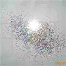 供应镭射银丝条金葱粉、闪粉