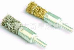 工厂直销铜丝笔刷纯铜丝笔刷圆形铜丝笔刷迷你铜丝笔刷