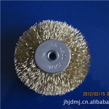 厂家直销带柄碗型平型钢丝轮植绒背绒不干胶砂纸片抛光盘