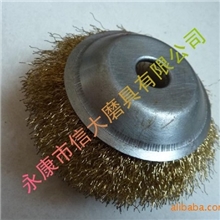 混批供应碗型钢丝轮盘型钢丝轮杆平罗碗钢丝轮机用平型扭丝