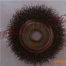 【厂家直销】设备厂除锈最好用的125碗型不锈钢钢丝轮平行钢丝轮