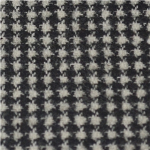 粗花呢毛呢羊毛格子面料粗纺大千鸟格