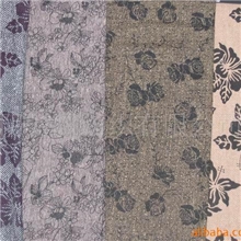 粗毛纺植绒面料