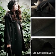供应粗纺麦尔登呢布料秋冬服装面料可来样定做