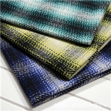 苏格兰格子毛呢布料呢布粗纺呢绒衣服箱包布料三色