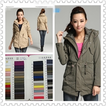 【高密斜风衣夹克面料】全棉加厚高密斜热销售面料、斜纹布裤子布