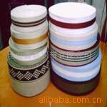 厂家供应2.5CM白色人字纹纯棉织带