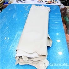 供应8021号米色猪皮皮革水染皮，厂家直销，广州发货！真皮皮革！