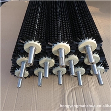 平网布匹印花机毛刷辊。按照客户尺寸要求定做。