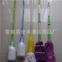 供应棉纱拖把脱水拖把_神奇拖把拖把头挤水拖把_拖把套筒
