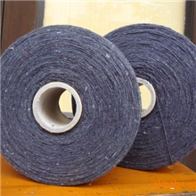 供应再生棉纱黑灰3-6S棉纱(左为6S图)用于绳带芯线的棉纱