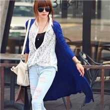 夏季新款莫代尔长款长袖打底衫开衫空调衫打底衫长袖批发