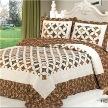 新款韩式全棉绗缝被三件套四件套空调被230*250可做出口可混批