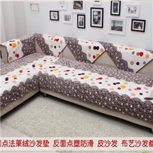 沙发垫坐垫法兰绒绗缝防滑多花色沙发垫批发沙发巾沙发套