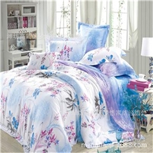 厂家直销天鹅绒活性印染被套花样多品种全现货供应