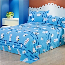 厂家供应老粗布床单枕套学生床单批发