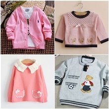 外贸原单库存秋冬装儿童毛衣韩版中小童童装男女童尾货厂家批发