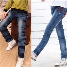 中大童牛仔裤批发热销外贸原单库存秋冬装儿童秋款童装尾货清仓