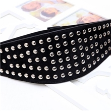 特价欧美风格2012新款时尚复古铆钉女士宽腰封腰带