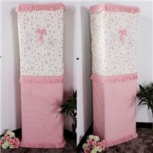 一鸣家居苏菲公主蕾丝布艺空调罩立式空调罩子防尘罩批发