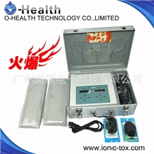 离子排毒仪WTH-202（双人小屏)双人双腰带音乐离子排毒仪