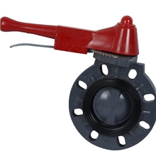 塑料蝶阀，法兰对夹连接,FRPP,UPVC,CPCV,PVDF,PPH,ABS材质，手动