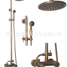 供应仿古水龙头仿古花洒全铜8833款仿古苹果淋浴花洒批发