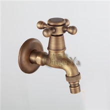 供应全铜仿古洗衣机水龙头水嘴角阀