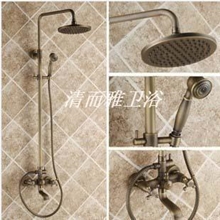 供应厂家批发清而雅全铜仿古8832款淋浴花洒系列