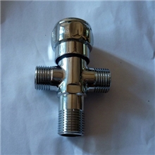 电热水器专用1/2三通角阀，一进两出4分三通角阀