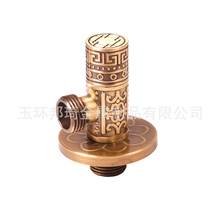 厂家提供圆柱欧式角阀邦琦全铜角阀JF-01
