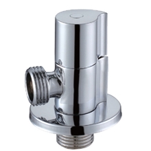 厂家批发全铜壳体卫浴热水器进水连接专用滴水电镀三角阀