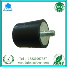 压缩机圆柱形导电橡胶缓冲垫压缩机防静电橡胶脚