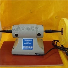 美国金科达双头布轮打磨抛光机可调速布轮机抛光带视频教程