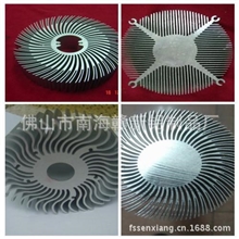 佛山铝材厂家挤出铝散热片、铝挤型散热片、铝材散热片、LED铝材